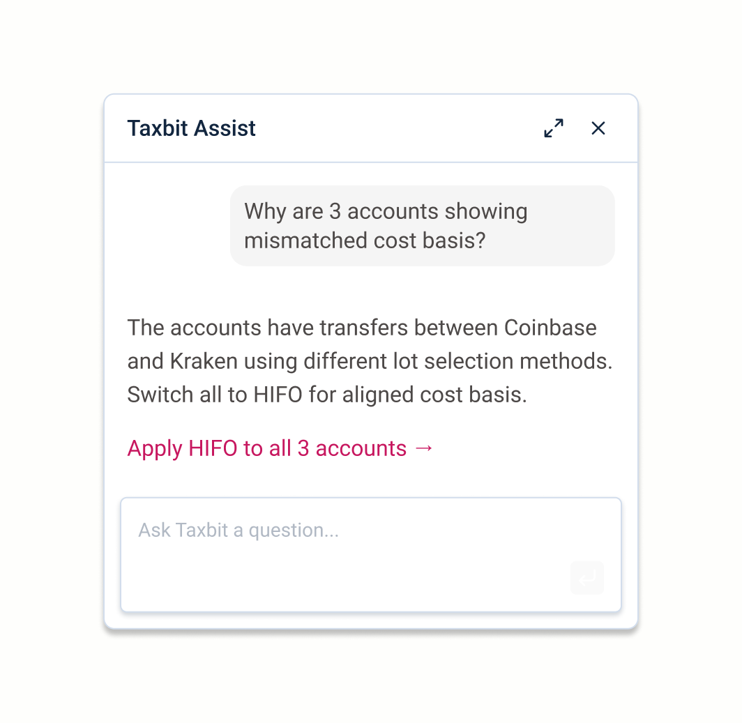 Taxbit AI - Taxbit Assist