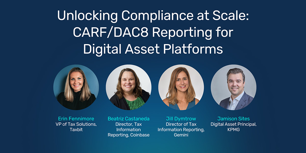 Unlocking Compliance at Scale: CARF/DAC8 Reporting for Digital Asset Platforms