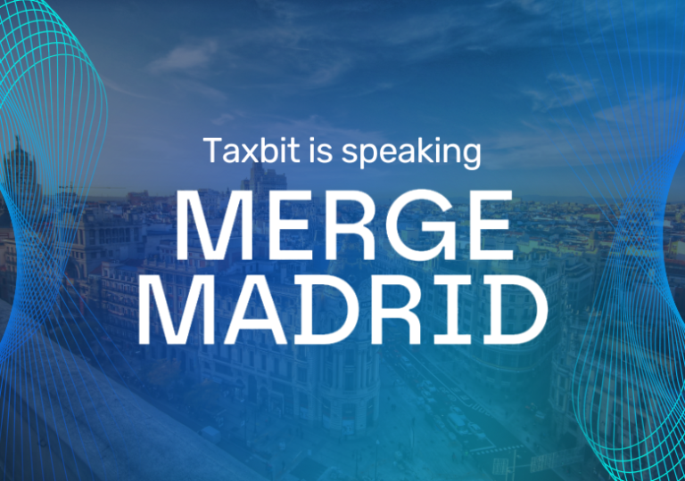 Taxbit is speaking at Merge Madrid 2025